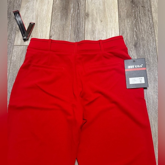 🛍️NWT Fit USA Trouser fit high rise stretch pull up pants size XL - Picture 3 of 12